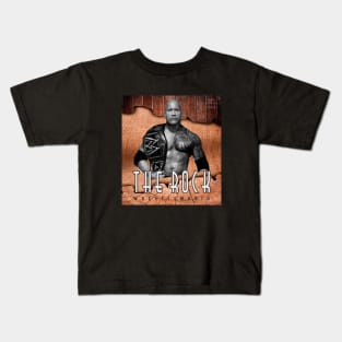 WRESTLEMANIA THE ROCK Kids T-Shirt